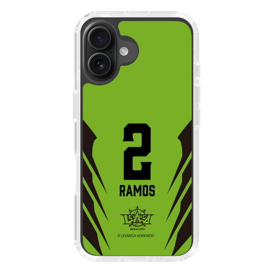 スリムプロテクションケース［ レバンガ北海道 - #2 RAMOS - HOME - 裏 ］