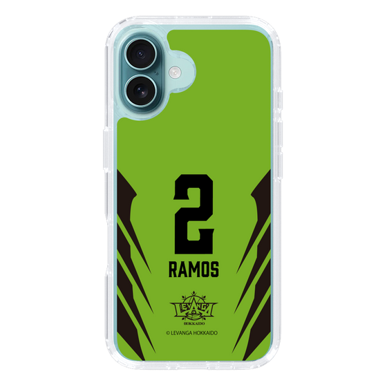 スリムプロテクションケース［ レバンガ北海道 - #2 RAMOS - HOME - 裏 ］