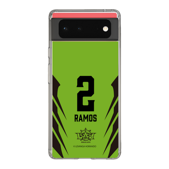 スリムプロテクションケース［ レバンガ北海道 - #2 RAMOS - HOME - 裏 ］