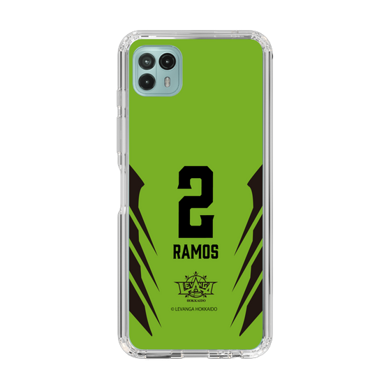 スリムプロテクションケース［ レバンガ北海道 - #2 RAMOS - HOME - 裏 ］