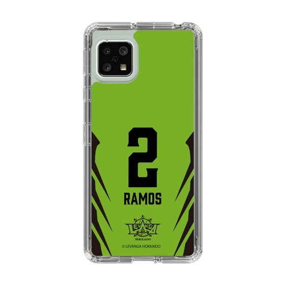 スリムプロテクションケース［ レバンガ北海道 - #2 RAMOS - HOME - 裏 ］