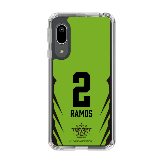 スリムプロテクションケース［ レバンガ北海道 - #2 RAMOS - HOME - 裏 ］