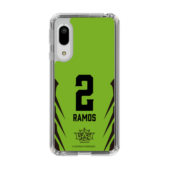 スリムプロテクションケース［ レバンガ北海道 - #2 RAMOS - HOME - 裏 ］