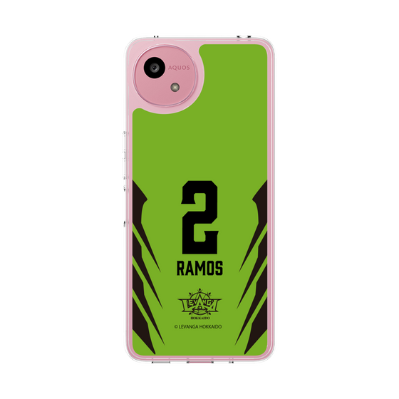 スリムプロテクションケース［ レバンガ北海道 - #2 RAMOS - HOME - 裏 ］