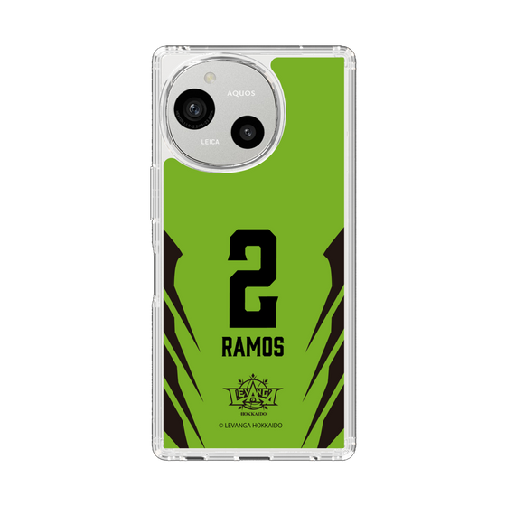 スリムプロテクションケース［ レバンガ北海道 - #2 RAMOS - HOME - 裏 ］