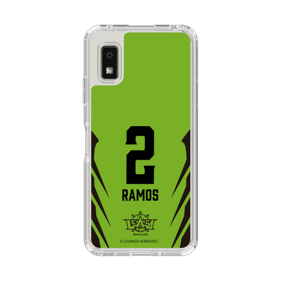 スリムプロテクションケース［ レバンガ北海道 - #2 RAMOS - HOME - 裏 ］