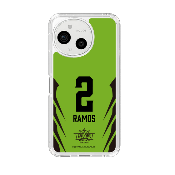 スリムプロテクションケース［ レバンガ北海道 - #2 RAMOS - HOME - 裏 ］