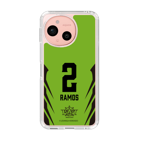 スリムプロテクションケース［ レバンガ北海道 - #2 RAMOS - HOME - 裏 ］