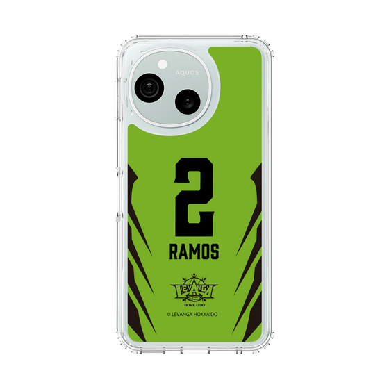 スリムプロテクションケース［ レバンガ北海道 - #2 RAMOS - HOME - 裏 ］
