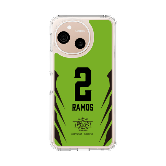 スリムプロテクションケース［ レバンガ北海道 - #2 RAMOS - HOME - 裏 ］