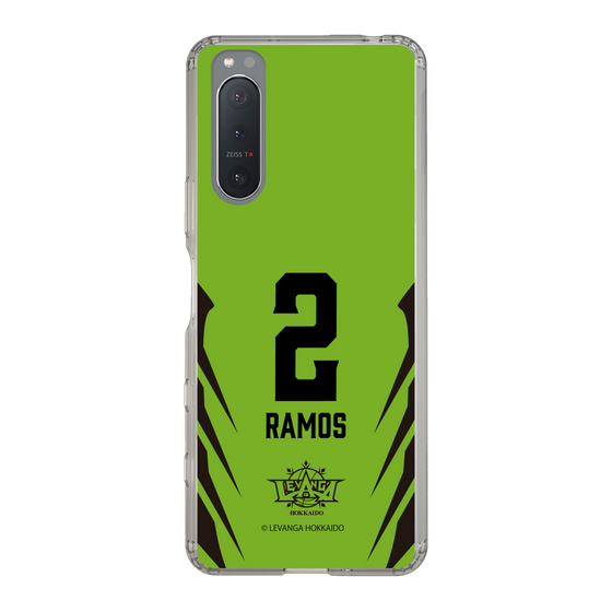 スリムプロテクションケース［ レバンガ北海道 - #2 RAMOS - HOME - 裏 ］