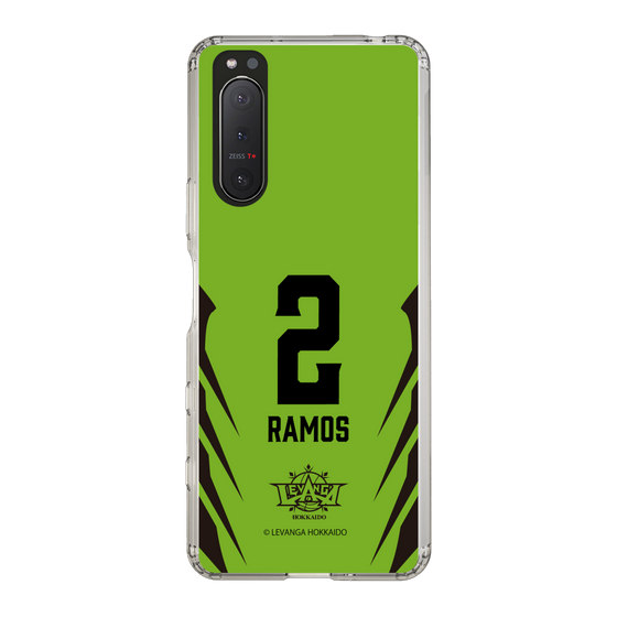 スリムプロテクションケース［ レバンガ北海道 - #2 RAMOS - HOME - 裏 ］