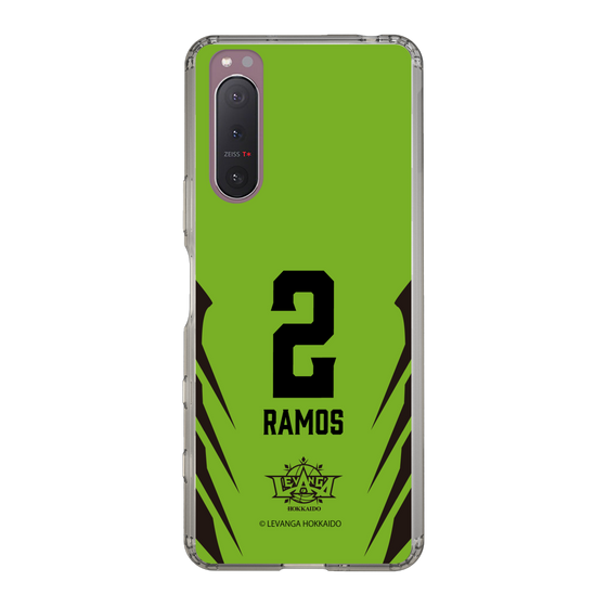 スリムプロテクションケース［ レバンガ北海道 - #2 RAMOS - HOME - 裏 ］