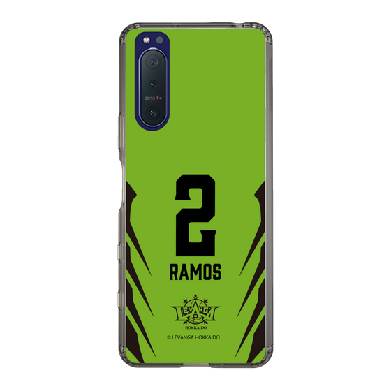 スリムプロテクションケース［ レバンガ北海道 - #2 RAMOS - HOME - 裏 ］