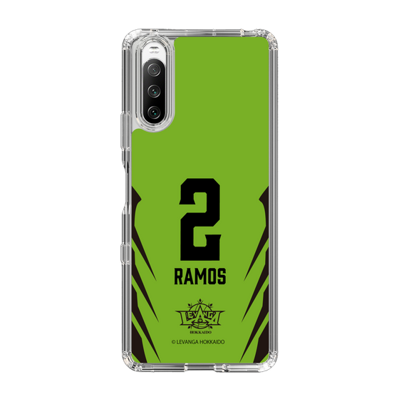 スリムプロテクションケース［ レバンガ北海道 - #2 RAMOS - HOME - 裏 ］