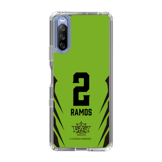 スリムプロテクションケース［ レバンガ北海道 - #2 RAMOS - HOME - 裏 ］