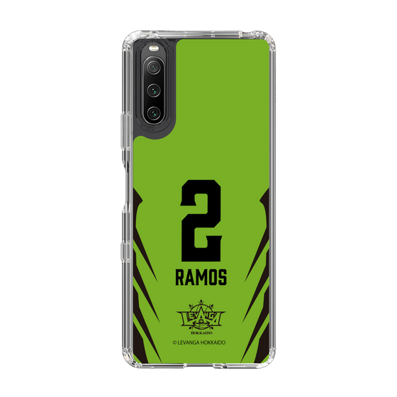 スリムプロテクションケース［ レバンガ北海道 - #2 RAMOS - HOME - 裏 ］