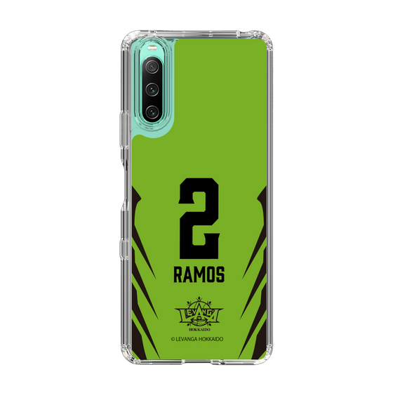 スリムプロテクションケース［ レバンガ北海道 - #2 RAMOS - HOME - 裏 ］