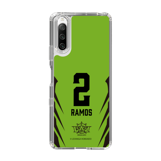 スリムプロテクションケース［ レバンガ北海道 - #2 RAMOS - HOME - 裏 ］