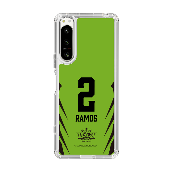 スリムプロテクションケース［ レバンガ北海道 - #2 RAMOS - HOME - 裏 ］