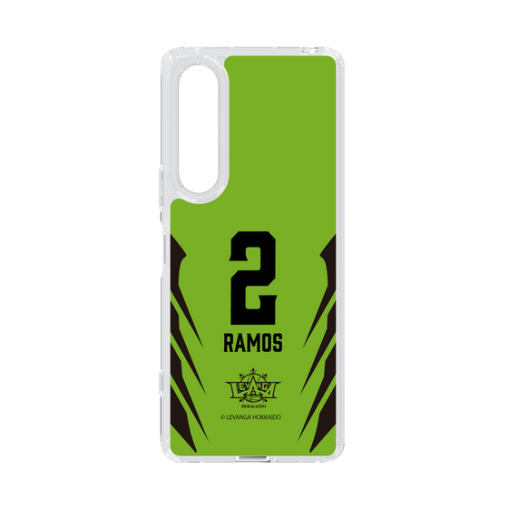 スリムプロテクションケース［ レバンガ北海道 - #2 RAMOS - HOME - 裏 ］