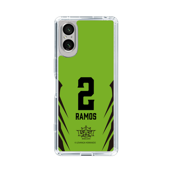 スリムプロテクションケース［ レバンガ北海道 - #2 RAMOS - HOME - 裏 ］