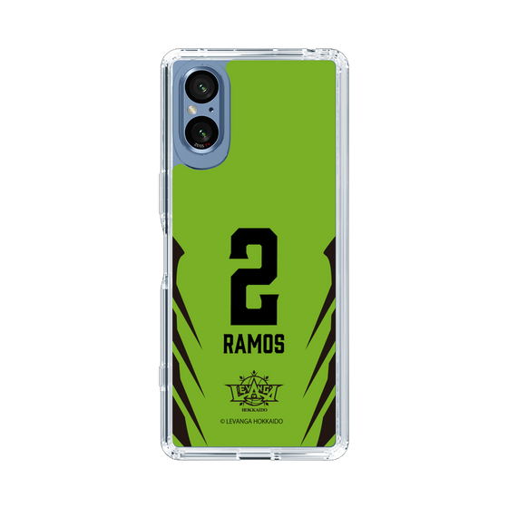 スリムプロテクションケース［ レバンガ北海道 - #2 RAMOS - HOME - 裏 ］