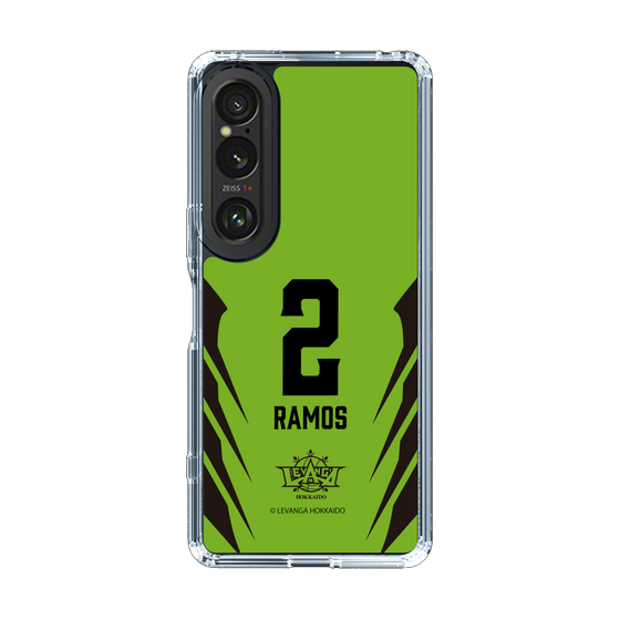 スリムプロテクションケース［ レバンガ北海道 - #2 RAMOS - HOME - 裏 ］