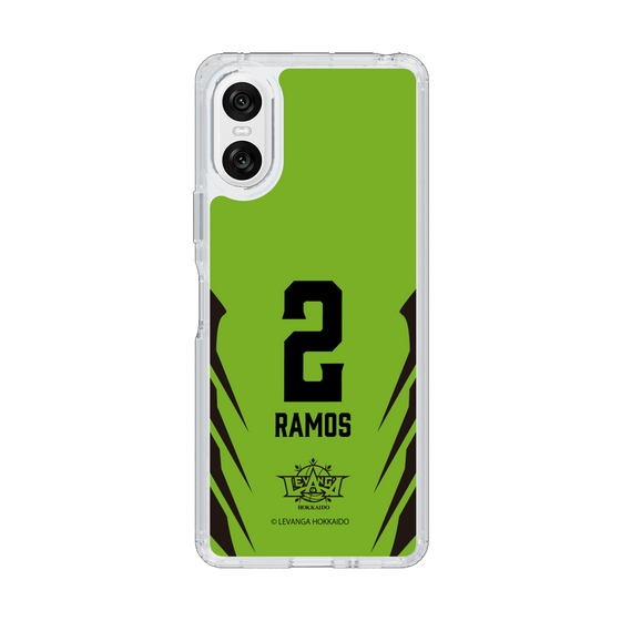 スリムプロテクションケース［ レバンガ北海道 - #2 RAMOS - HOME - 裏 ］