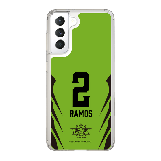 スリムプロテクションケース［ レバンガ北海道 - #2 RAMOS - HOME - 裏 ］