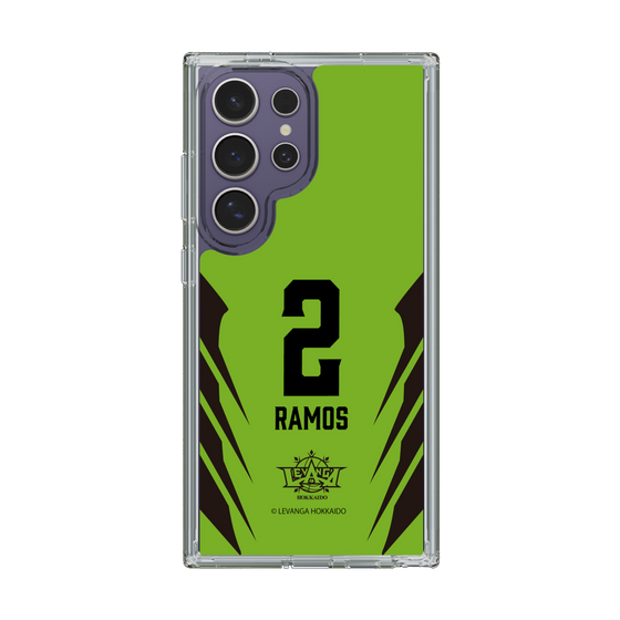 スリムプロテクションケース［ レバンガ北海道 - #2 RAMOS - HOME - 裏 ］