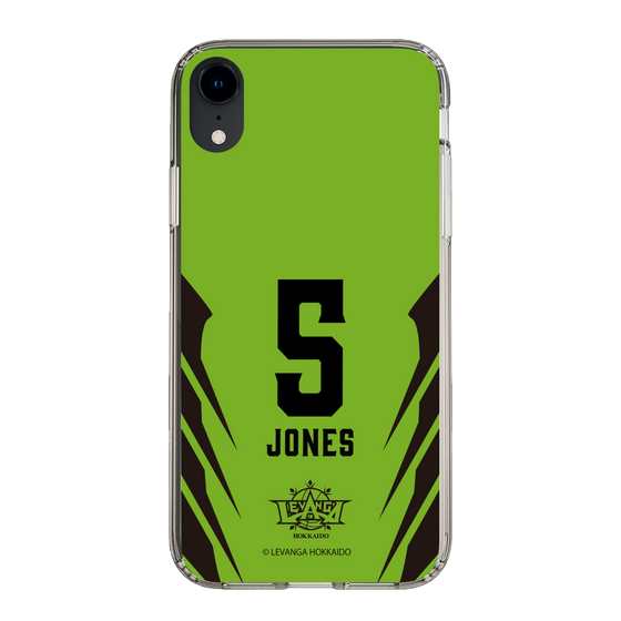 スリムプロテクションケース［ レバンガ北海道 - #5 JONES - HOME - 裏 ］