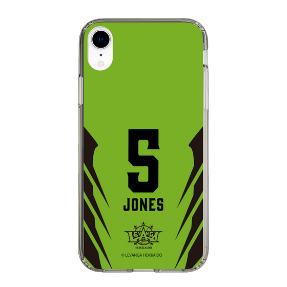 スリムプロテクションケース［ レバンガ北海道 - #5 JONES - HOME - 裏 ］