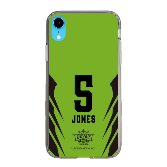 スリムプロテクションケース［ レバンガ北海道 - #5 JONES - HOME - 裏 ］
