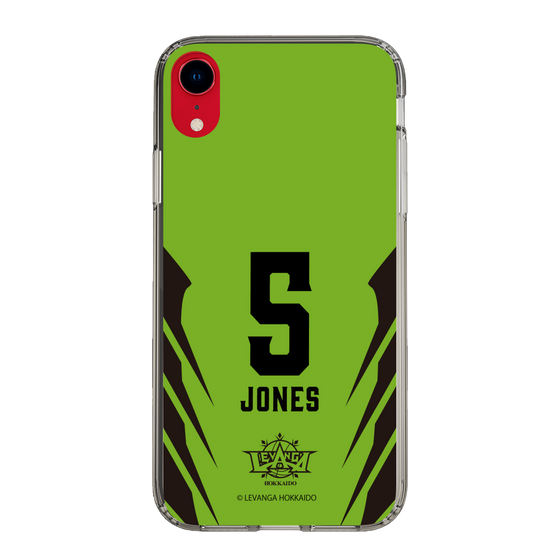 スリムプロテクションケース［ レバンガ北海道 - #5 JONES - HOME - 裏 ］