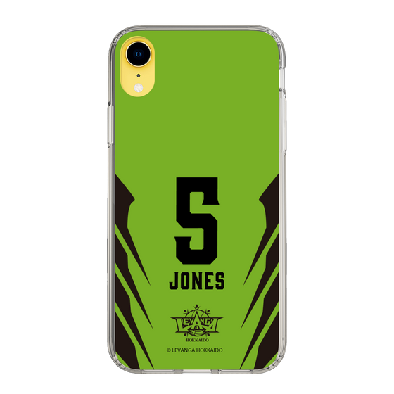 スリムプロテクションケース［ レバンガ北海道 - #5 JONES - HOME - 裏 ］