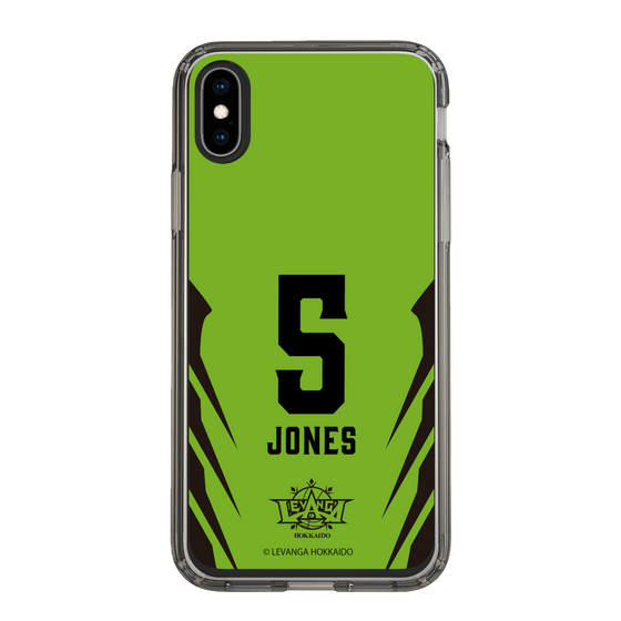 スリムプロテクションケース［ レバンガ北海道 - #5 JONES - HOME - 裏 ］