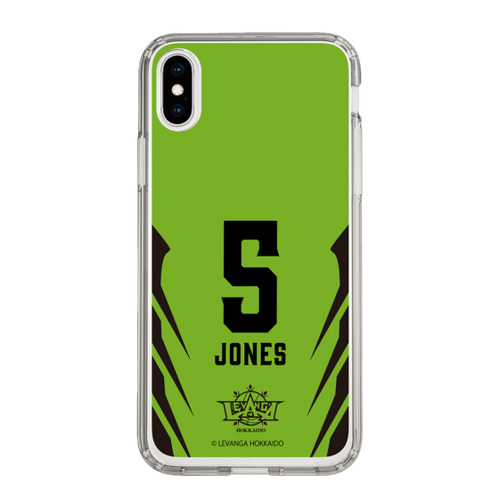 スリムプロテクションケース［ レバンガ北海道 - #5 JONES - HOME - 裏 ］