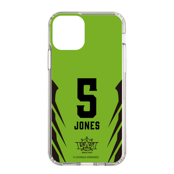 スリムプロテクションケース［ レバンガ北海道 - #5 JONES - HOME - 裏 ］