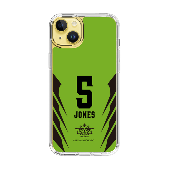 スリムプロテクションケース［ レバンガ北海道 - #5 JONES - HOME - 裏 ］