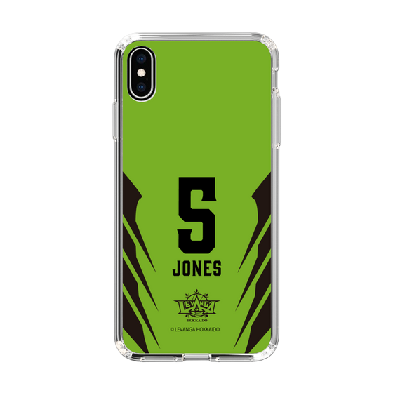 スリムプロテクションケース［ レバンガ北海道 - #5 JONES - HOME - 裏 ］