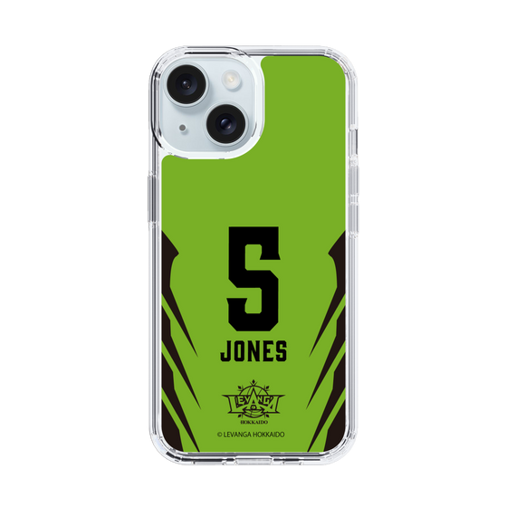 スリムプロテクションケース［ レバンガ北海道 - #5 JONES - HOME - 裏 ］