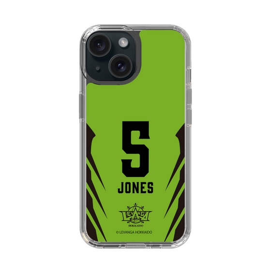 スリムプロテクションケース［ レバンガ北海道 - #5 JONES - HOME - 裏 ］