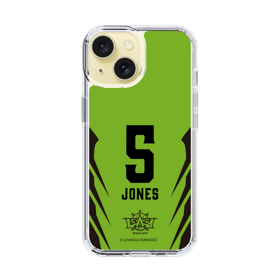 スリムプロテクションケース［ レバンガ北海道 - #5 JONES - HOME - 裏 ］