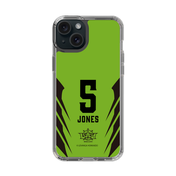 スリムプロテクションケース［ レバンガ北海道 - #5 JONES - HOME - 裏 ］