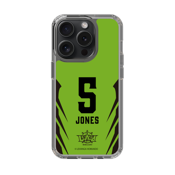 スリムプロテクションケース［ レバンガ北海道 - #5 JONES - HOME - 裏 ］
