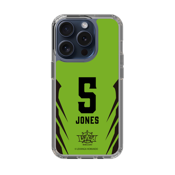 スリムプロテクションケース［ レバンガ北海道 - #5 JONES - HOME - 裏 ］