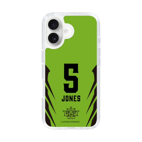スリムプロテクションケース［ レバンガ北海道 - #5 JONES - HOME - 裏 ］