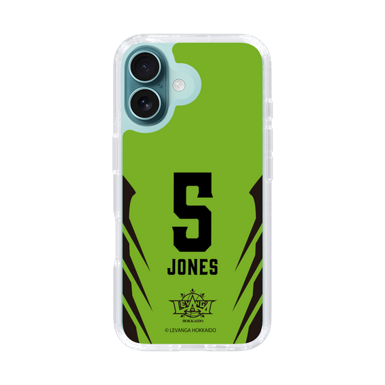 スリムプロテクションケース［ レバンガ北海道 - #5 JONES - HOME - 裏 ］