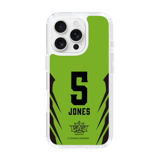 スリムプロテクションケース［ レバンガ北海道 - #5 JONES - HOME - 裏 ］